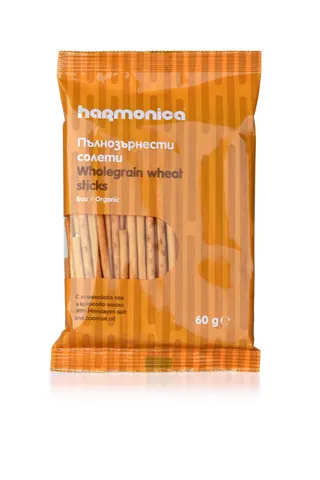 Био Солети пълнозърнести Harmonica 60гр.