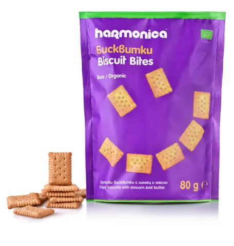 Био Бисквитки Harmonica 80гр.