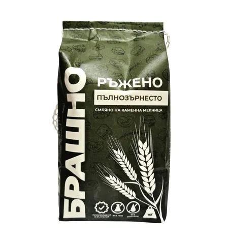 Брашно – ръжено пълнозърнесто